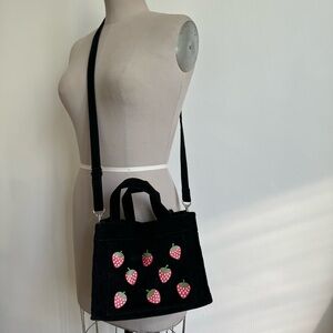 Little velvet purse - crossbody